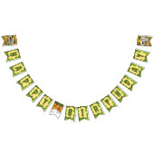 Bannière À Fanions Dessin Safari Jungle Animaux Party Bunting Bannièr (Tout)