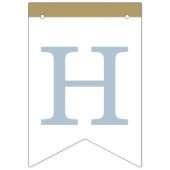 Bannière À Fanions Dimensions minimes Anniversaire personnalisé (Deuxième drapeau)