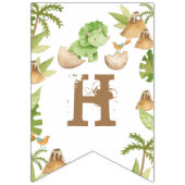 Bannière À Fanions Dinosaurio (Premier drapeau)