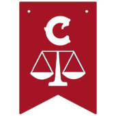 Bannière À Fanions Diplôme d'études de droit (Premier drapeau)