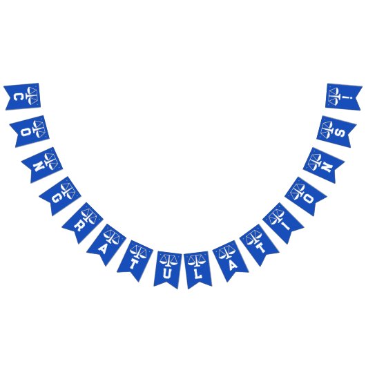 Bannière À Fanions Diplôme d'études de droit (Tout)