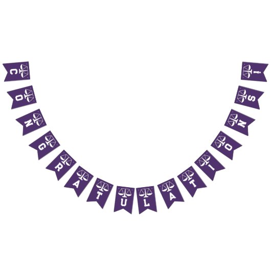 Bannière À Fanions Diplôme d'études de droit (Tout)