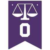 Bannière À Fanions Diplôme d'études de droit (Deuxième drapeau)