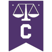 Bannière À Fanions Diplôme d'études de droit (Premier drapeau)