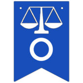 Bannière À Fanions Diplôme d'études de droit (Deuxième drapeau)