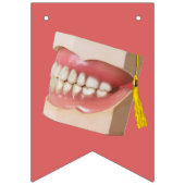 Bannière À Fanions Diplôme d'études dentaires (Troisième drapeau)