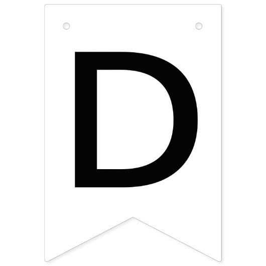 Bannière À Fanions Divorce Party|Libre à Dernier (Deuxième drapeau)