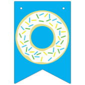 Bannière À Fanions Donut Kid's Birthday Party (Deuxième drapeau)