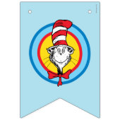 Bannière À Fanions Dr Seuss | Chat dans le graphique de la tête du Ca (Premier drapeau)
