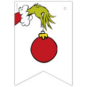 Bannière À Fanions Dr Seuss | Grinch signifie un anniversaire (Premier drapeau)