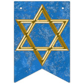 Bannière À Fanions Dreidels pour Hanoukka (Premier drapeau)