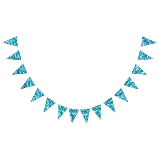 Bannière À Fanions Eau Chatoyante Tombée (Tout)