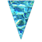 Bannière À Fanions Eau Chatoyante Tombée (Deuxième drapeau)