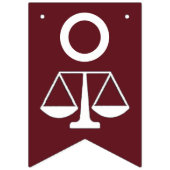 Bannière À Fanions École de droit (Deuxième drapeau)