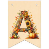 Bannière À Fanions Éffrayant Cute Premier Anniversaire Halloween Bunn (Troisième drapeau)