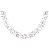 Bannière À Fanions Éffrayant Un Halloween Premier anniversaire (Tout)