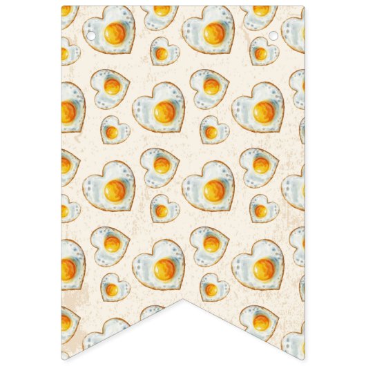 BANNIÈRE À FANIONS EGG-CITING BBQ BABY BIRTHDAY (Premier drapeau)