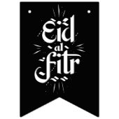 Bannière À Fanions Eid Al Fitr (Deuxième drapeau)