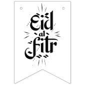 Bannière À Fanions Eid Al Fitr (Troisième drapeau)