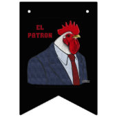 Bannière À Fanions El Gallo Patron (Premier drapeau)