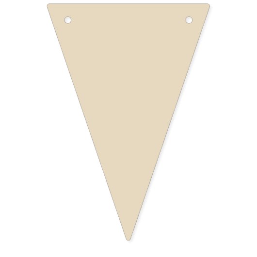 Bannière À Fanions Élégance Classique Dégradé de Perle à Or Tendre (Deuxième drapeau)