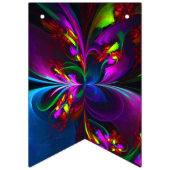 Bannière À Fanions Elegant Classic Modern Floral Pattern #902 Wedding (Deuxième drapeau)