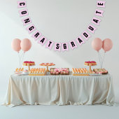 Bannière À Fanions Élégant diplômé sur mesure