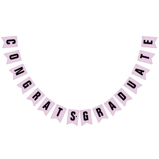 Bannière À Fanions Élégant diplômé sur mesure (Tout)