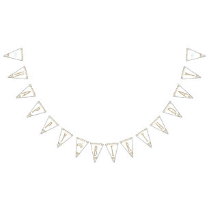 Bannière À Fanions Elle est un un joyeux anniversaire sauvage de