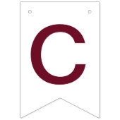 Bannière À Fanions Elon | Diplômé 20XX (Deuxième drapeau)