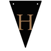 Bannière À Fanions Empreinte de léopard Joyeux anniversaire (Deuxième drapeau)