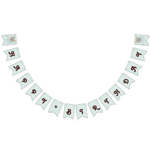 Bannière À Fanions Enfants heureux Anniversaire Cute Baby Koala Paste
