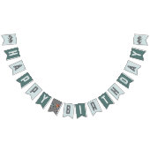 Bannière À Fanions Enfants Moderne Blue Racing Voitures Garçons Anniv (Tout)