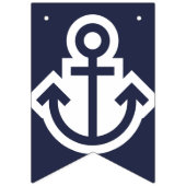 Bannière À Fanions Enregistrer La Date Du Bouton Nautique Photo Prop (Premier drapeau)