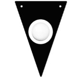 Bannière À Fanions Équipe de crosse Noire (Deuxième drapeau)