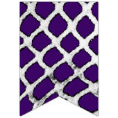 Bannière À Fanions Équipe de Lacrosse Purple (Premier drapeau)