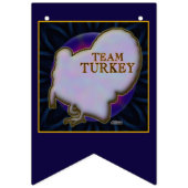 Bannière À Fanions Équipe Turquie (Premier drapeau)