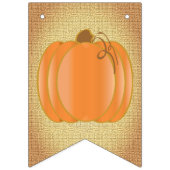 Bannière À Fanions Ęr citrouille heureux d'anniversaire (Premier drapeau)