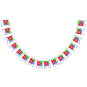 Bannière À Fanions Eritrea Flag Emblem (Tout)