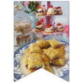 Bannière À Fanions Étamine/bannière de thé d'après-midi (Troisième drapeau)