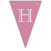 Bannière À Fanions Étamine turquoise rose pourpre d'Eiffel de joyeux (Deuxième drapeau)