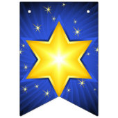 Bannière À Fanions Étoile de David (Troisième drapeau)