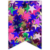 Bannière À Fanions Étoiles colorées (Deuxième drapeau)