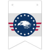 Bannière À Fanions étoiles et rayures (Troisième drapeau)