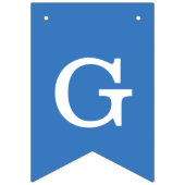 Bannière À Fanions Étoiles et rayures Rouge Blanc Bleu Diplômé (Deuxième drapeau)