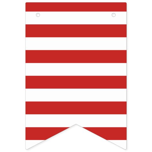 Bannière À Fanions Étoiles et rayures Rouge Blanc Bleu Diplômé (Premier drapeau)