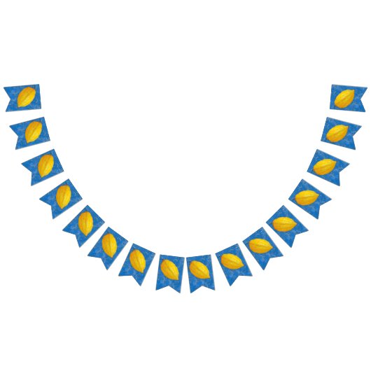 Bannière À Fanions Etrogs pour Sukkot (Tout)