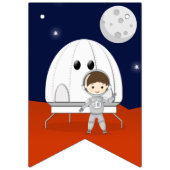 Bannière À Fanions Explorateur d'espace (Premier drapeau)
