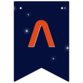 Bannière À Fanions Explorateur d'espace (Troisième drapeau)