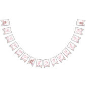 Bannière À Fanions Fairy Enchanted Forest fête d'anniversaire (Tout)